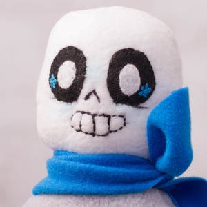 Blueberry Sans soft plush Undertale Inspired, pocket plushie image 3