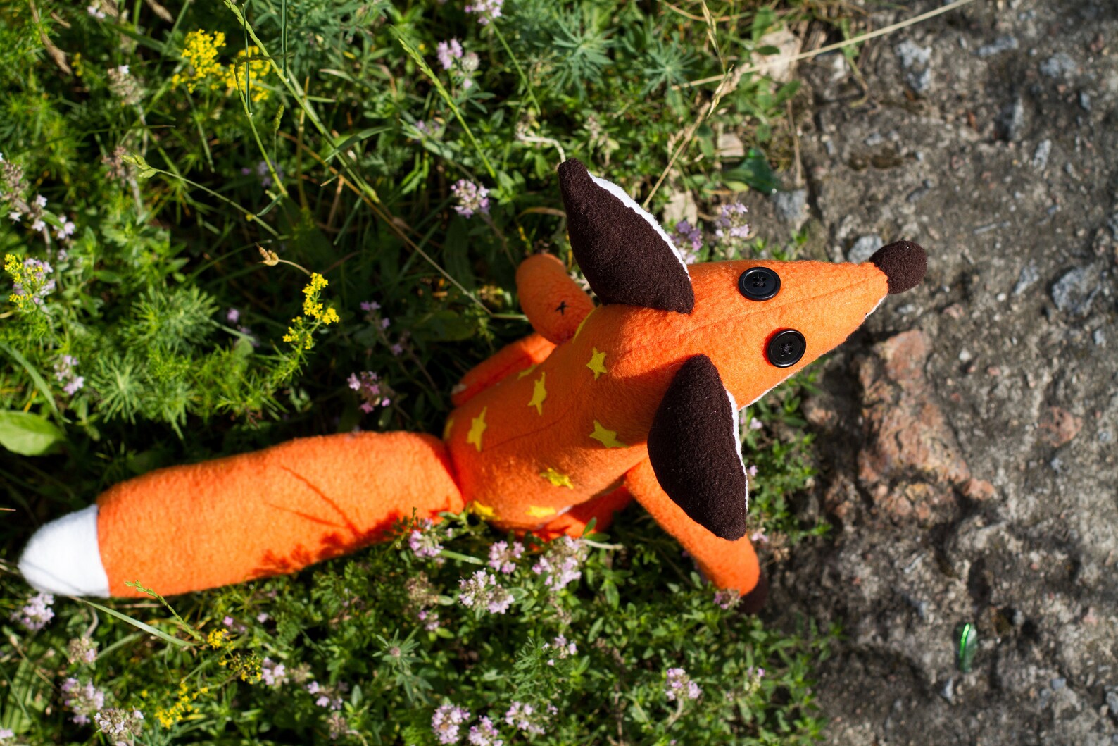The Little prince Fox plush handmade toy soft stuffed Mr Fox | Etsy