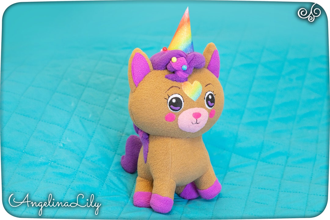 Gabby's Dollhouse Kico the Kittycorn Plush Handmade Etsy Australia