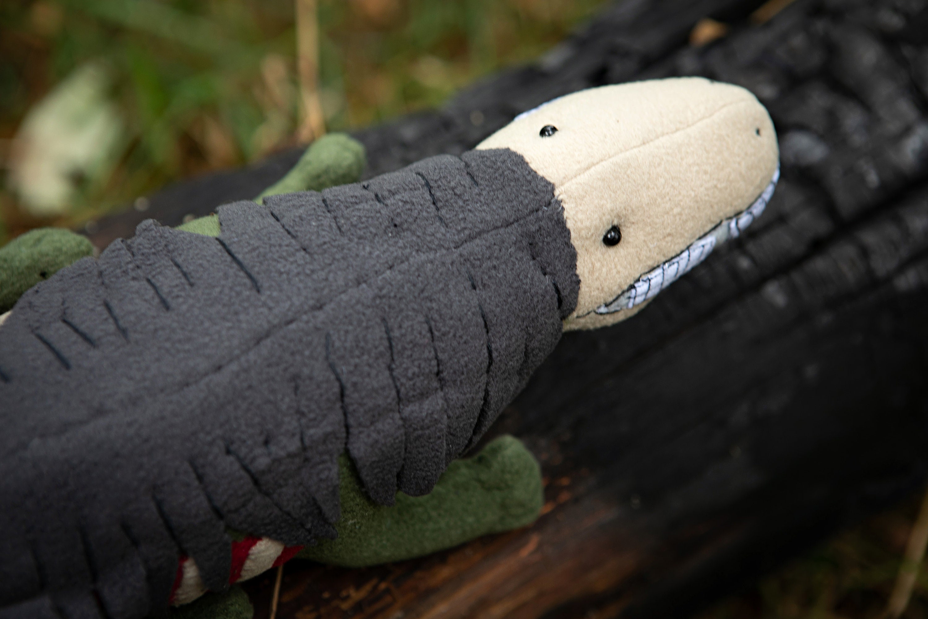 SCP 682 Reptile Plush Hard to Destroy Reptile Handmade Soft 