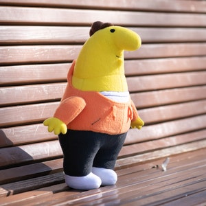 My Pet Alien Pou Plush Handmade Decoration Soft Toy Made To Order 8 in -   France