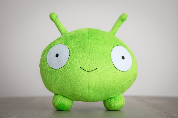 Mooncake Final Space Green Alien Handmade Plush Etsy UK