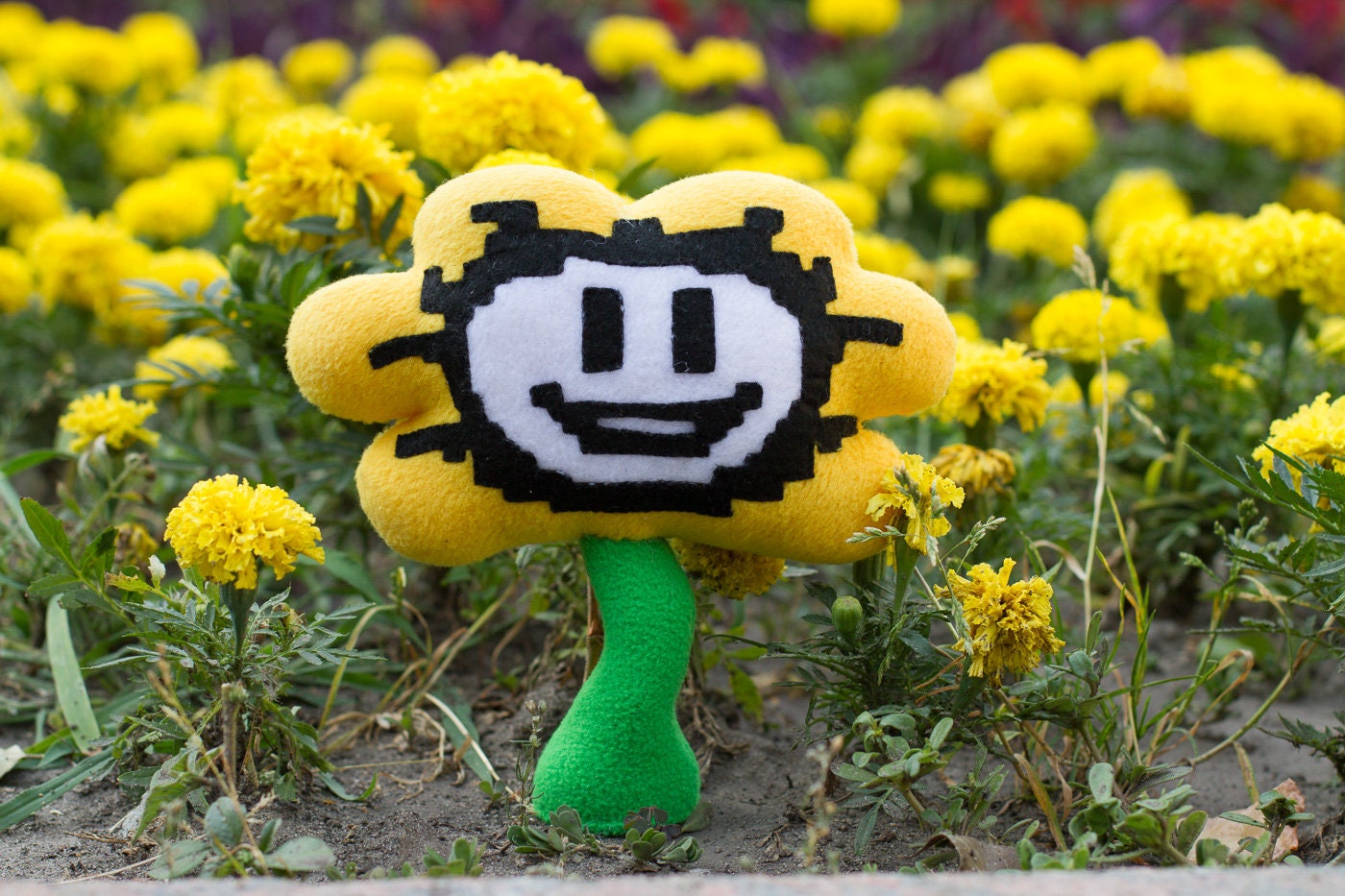 26 cm Anime Undertale Flowey Plush Toys Peluche Cute Sun Flower