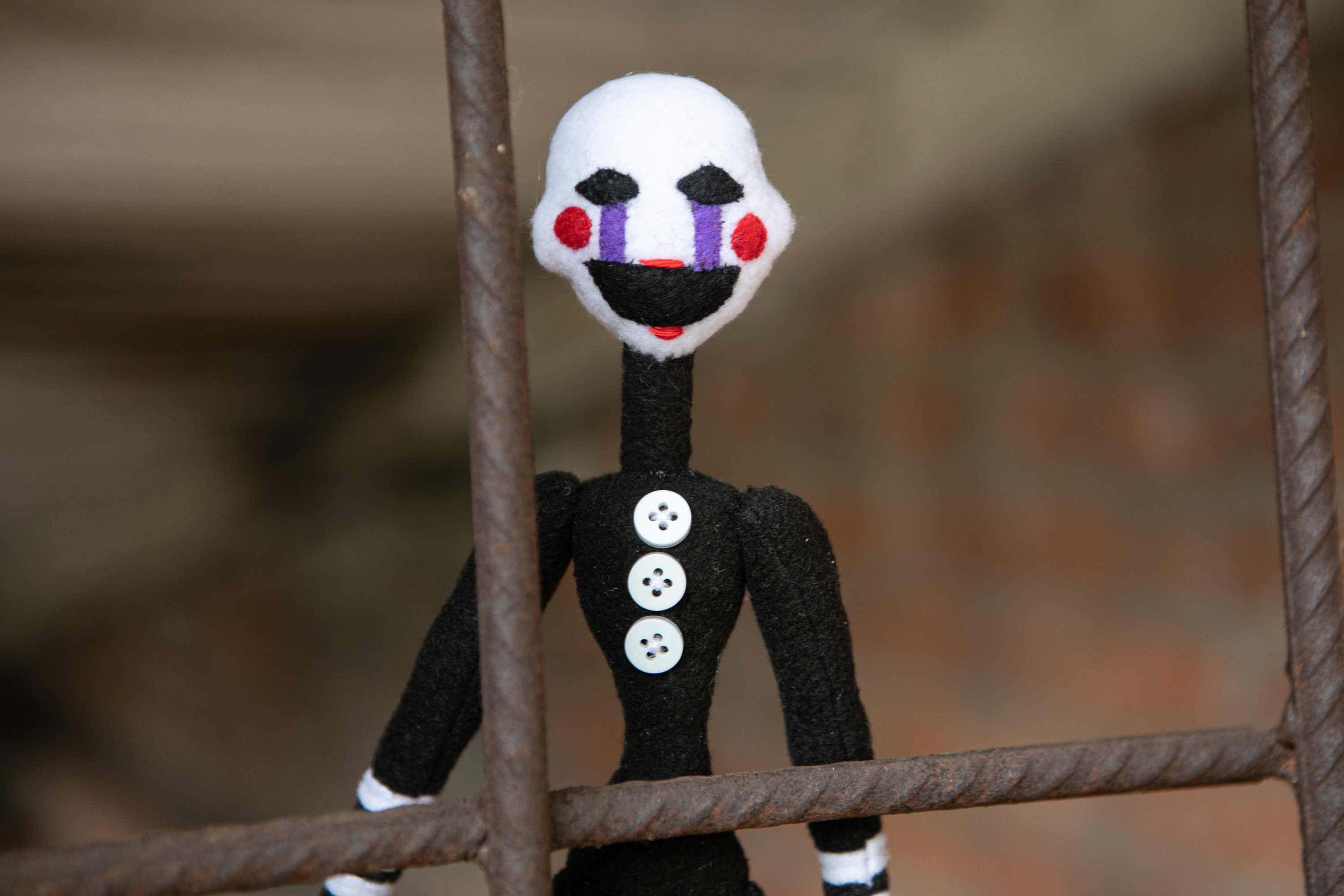 Handmade inspired Five Nights at Freddy's Soft Plush Puppet