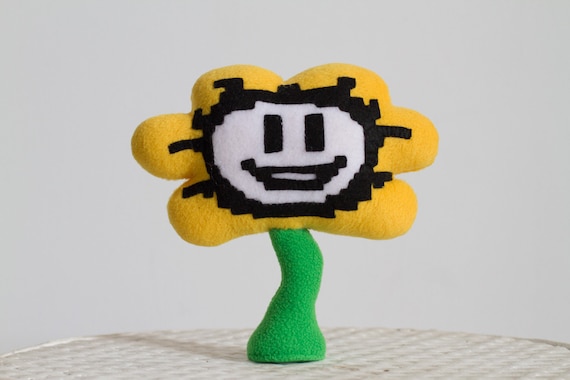 Flowey Plush Inspired by Undertale , Flower Plush (Unofficial