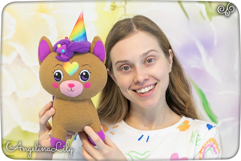 Gabby's Dollhouse Kico the Kittycorn Plush Handmade Etsy Ireland