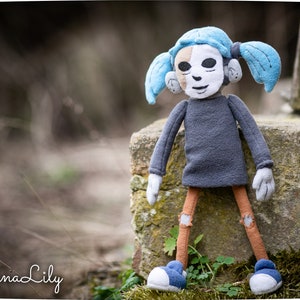 Toyvian 8 Peças Máscara De Papel Machê Sally Face Cosplay Papel