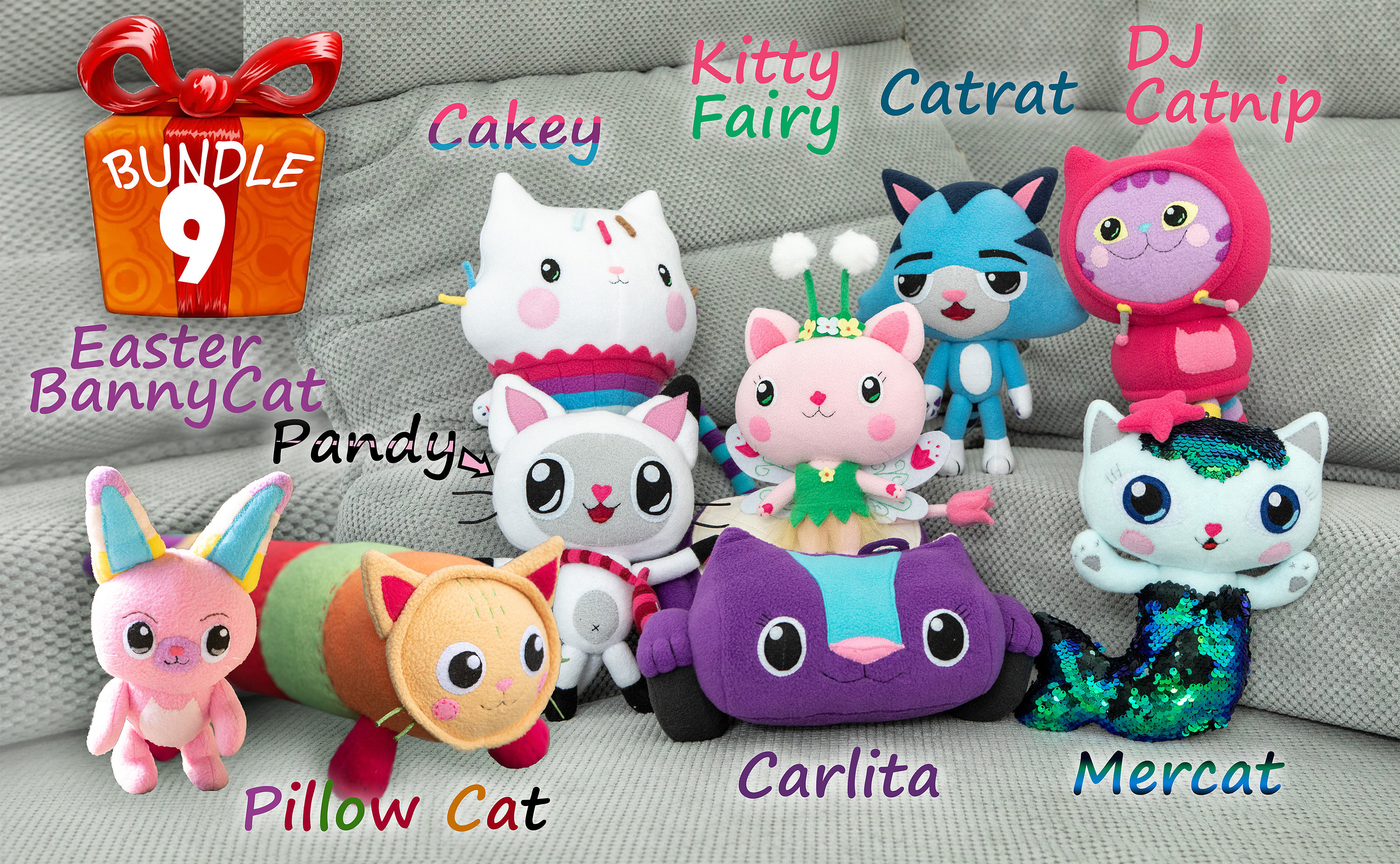 Gabby’s dollhouse carlita plush