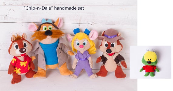 chip n dale stuffed animals