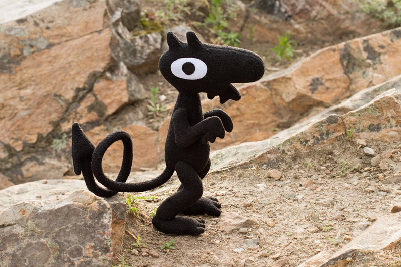Disenchantment Inspired Luci Plush Handmade Soft Toy With Wire Frame In The Tail 11 High
