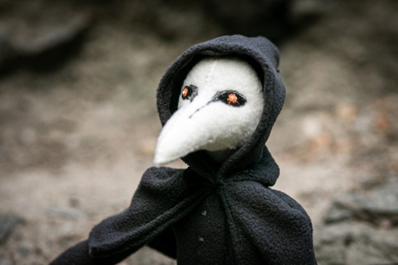 Plague Doctor Series Scp Foundation Plush Toy Doll Scp-999 Scp-049