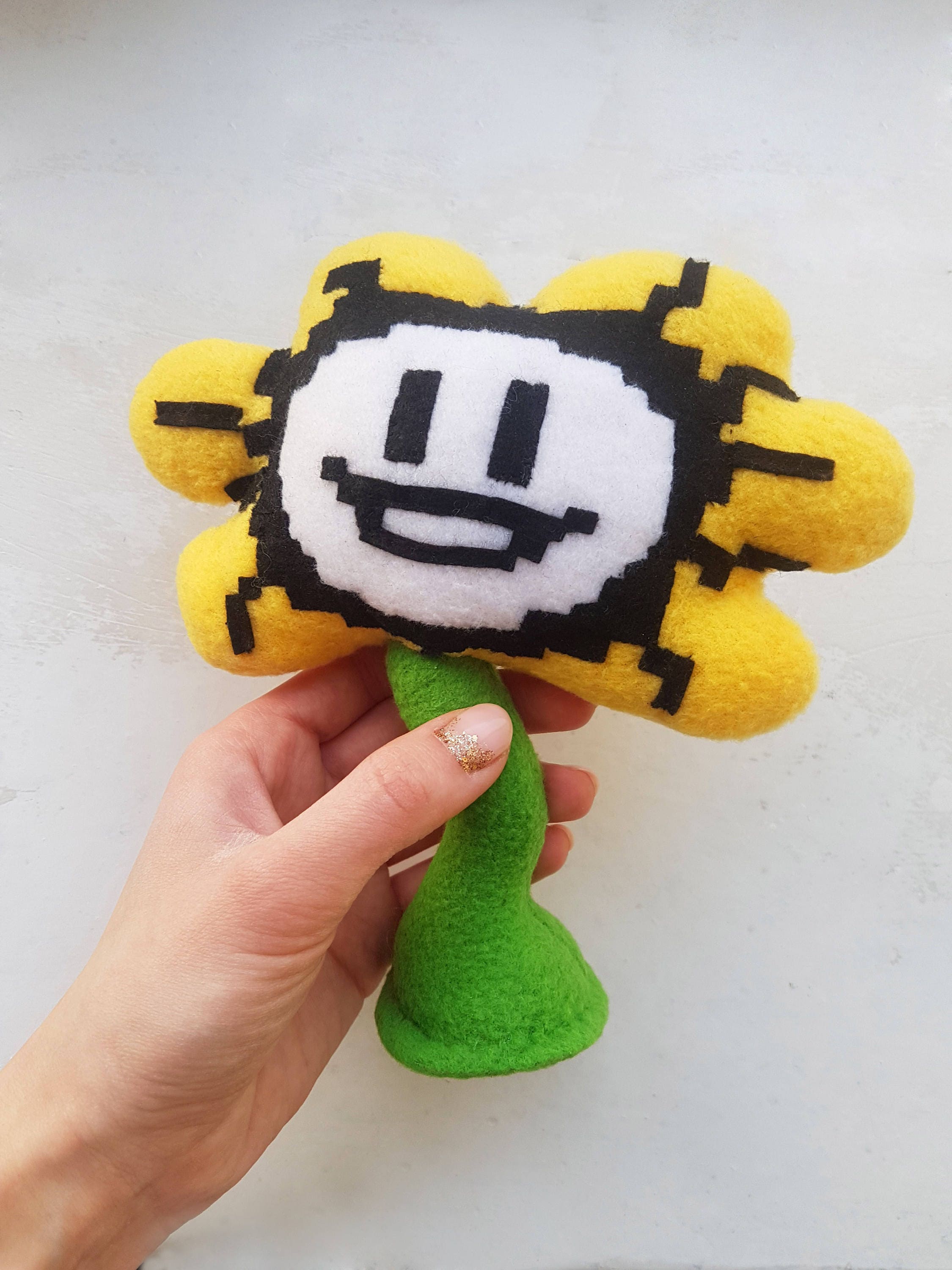 Flowey Handmade Custom Plush Undertale Plushie Stuffed 