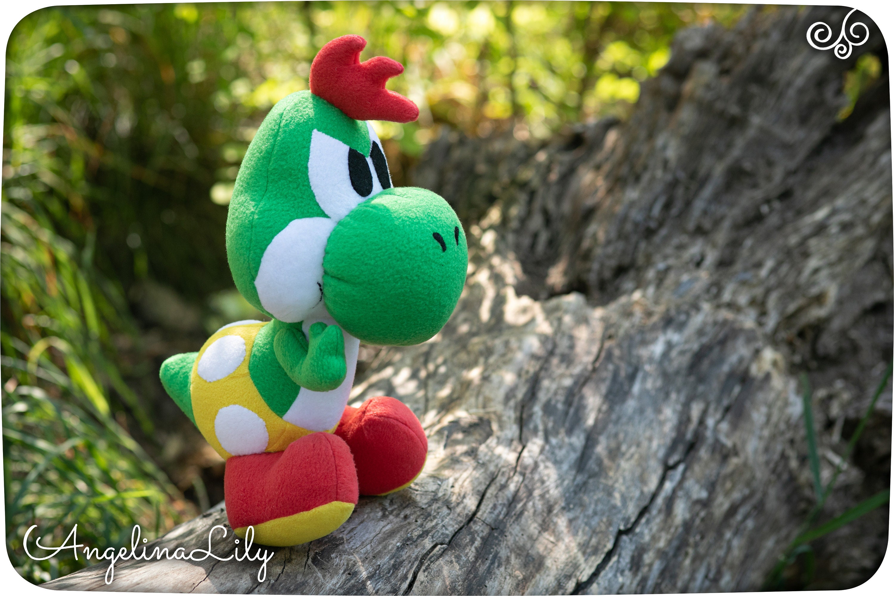 Peluche Nintendo Yoshi Dinosaure 24 cm doudou enfant adulte