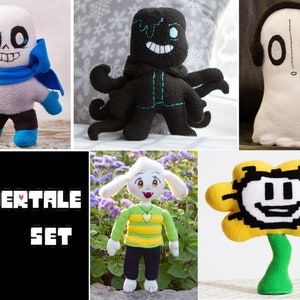 Blueberry Sans soft plush Undertale Inspired, pocket plushie image 8