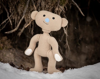 BEAR Alpha plush handmade Bear Alpha soft doll Alpha Bear plushie made to order