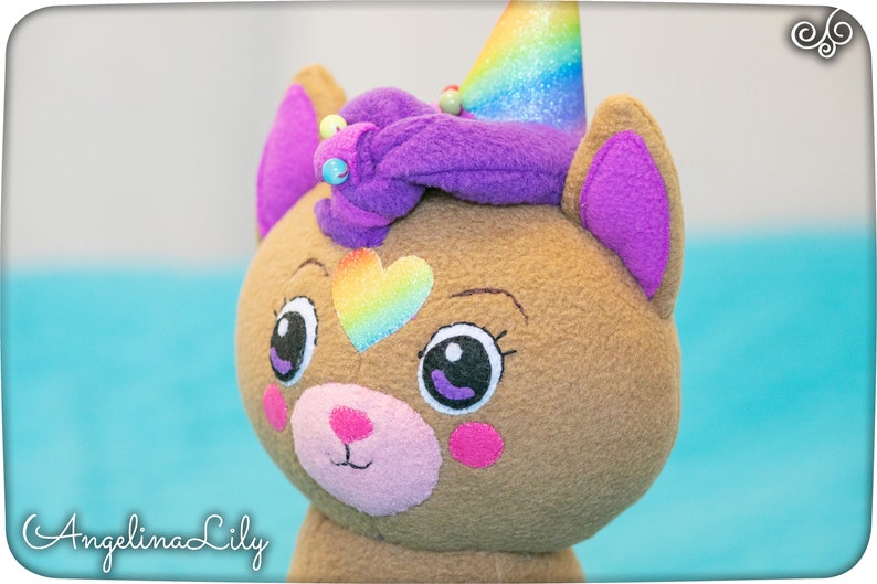 Gabby's Dollhouse Kico the Kittycorn Plush Handmade Etsy Ireland