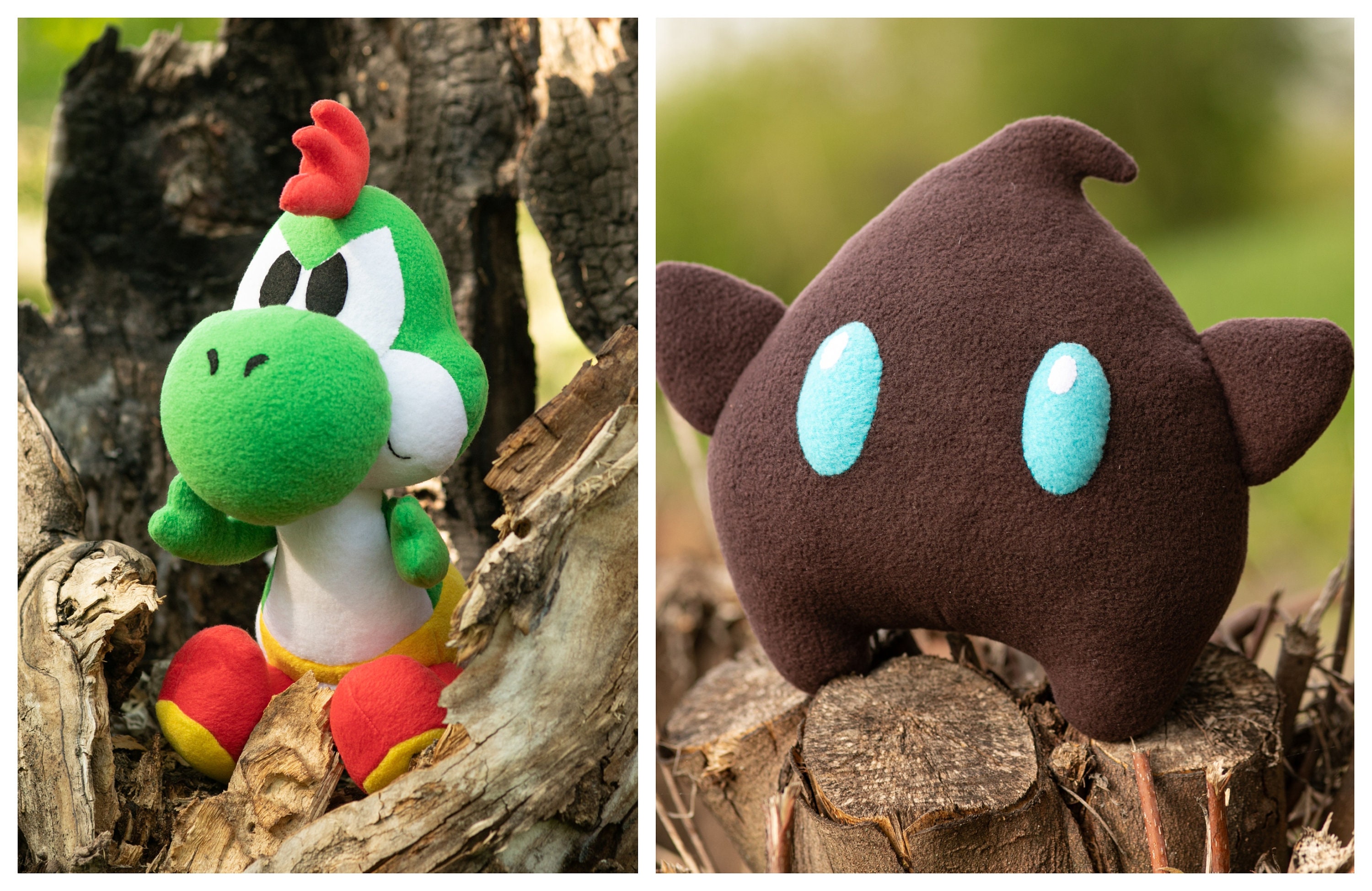 Luma Plushie, Polari Luma, Blackish-brown Luma, Dark Brown Soft Star 8 In,  Handmade Plush, Made to Order - Etsy