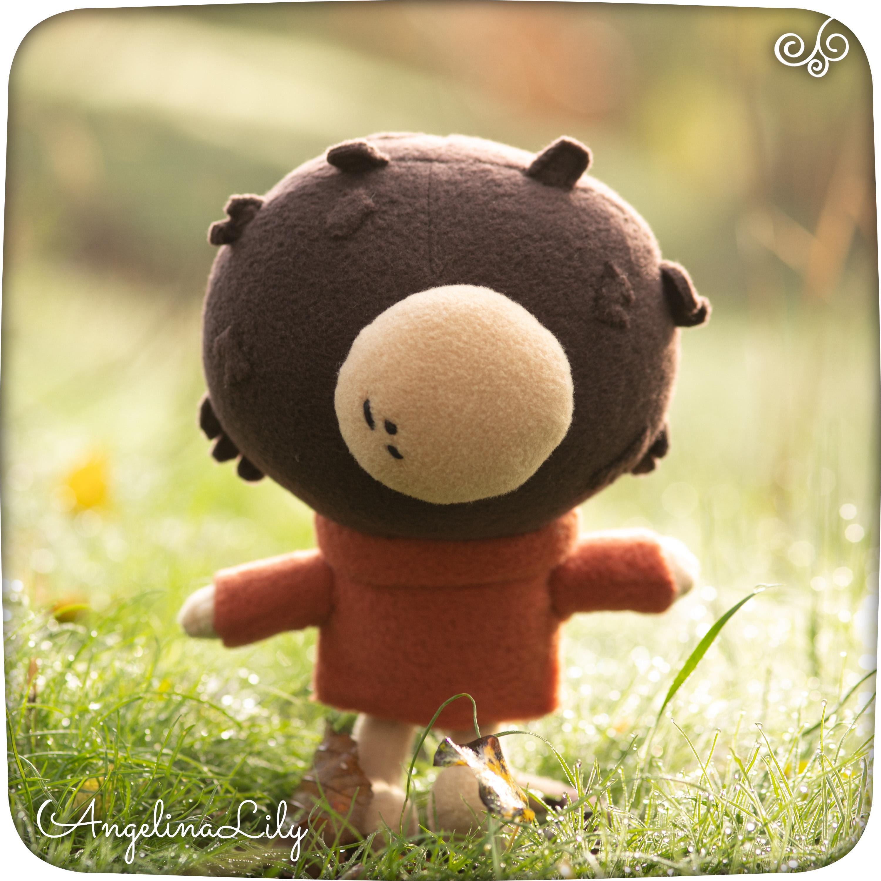 Tontu Plushie - Handmade Alpha Plush, Hilda Inspired, Nisse