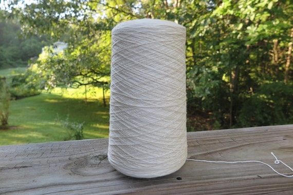 3 lbs U.S. Organic Cotton Fingering Yarn, undyed yarn, dyeable yarn