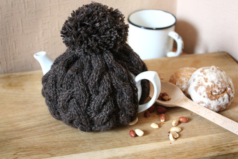 Country tea cozy teapot warmer wool tea cosy small teapot Etsy