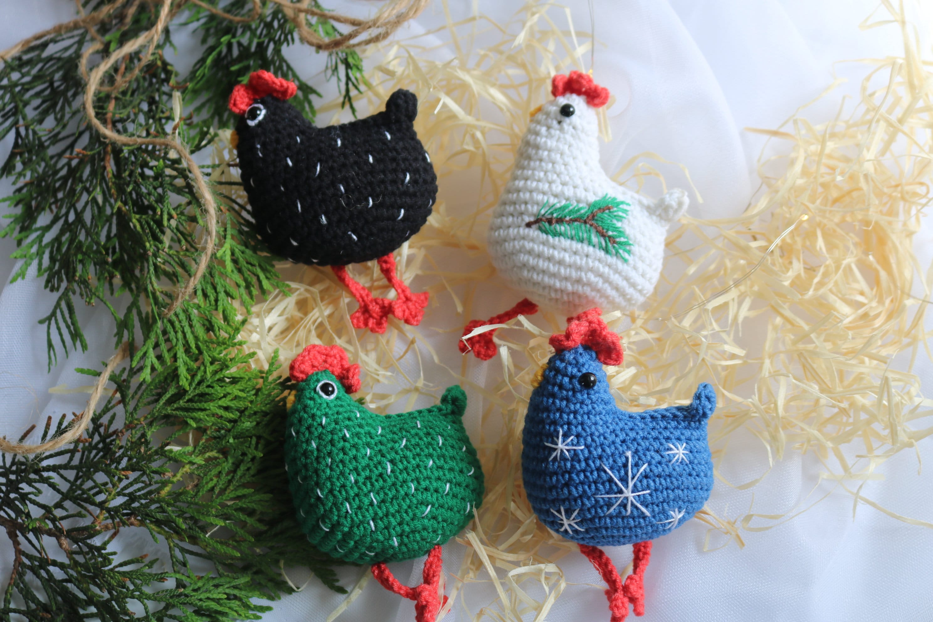 Chicken Christmas Tree Ornament Tree Decorations Christmas Gift