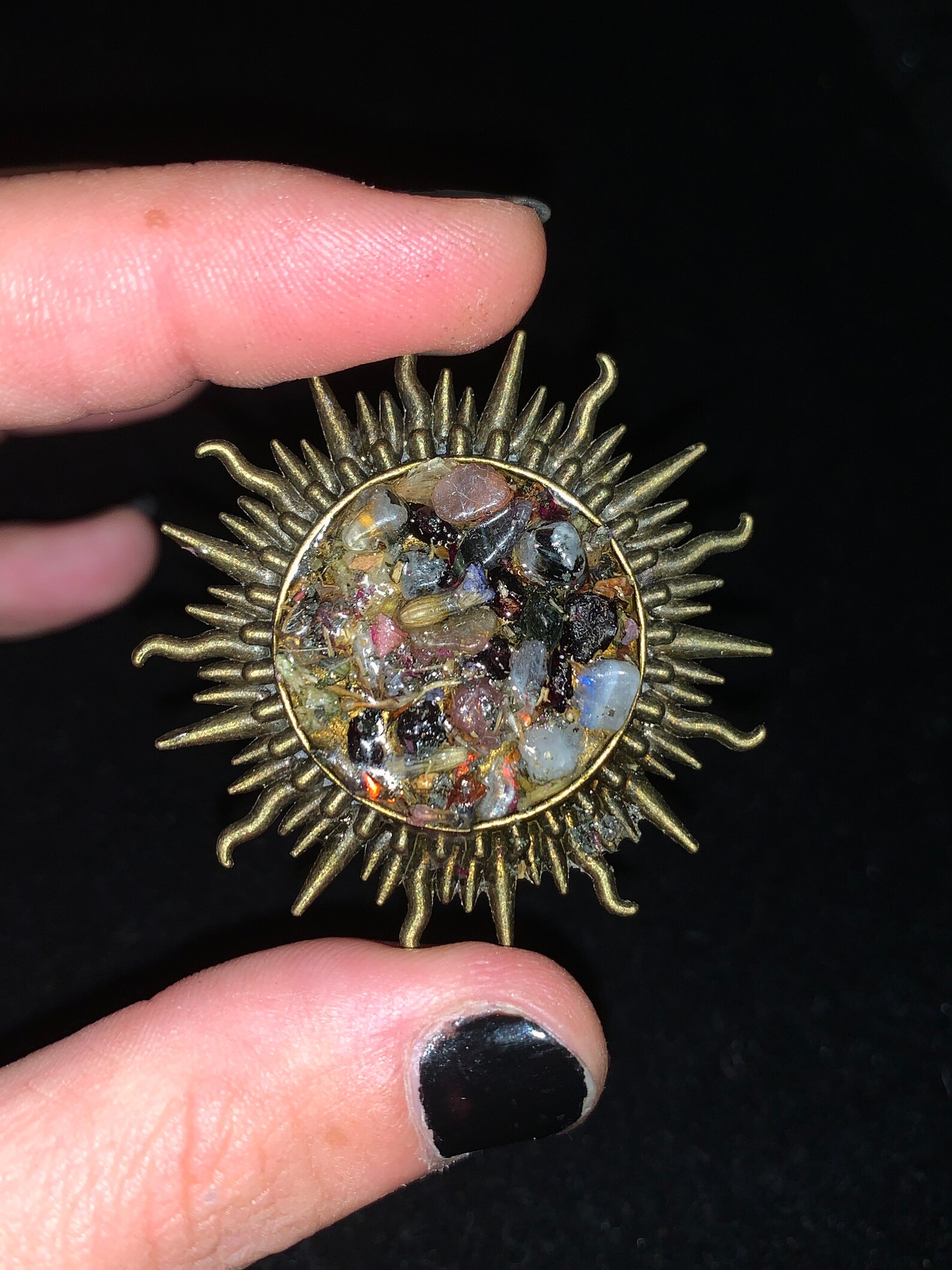 Psychic Spell Brooch/ Preserved Connect to Your Higher Self Etsy