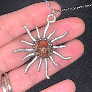 Protection Spell Necklace/ Goodbye Negativity Necklace/ Protection Necklace/ Spell Necklace/ Crystal Necklace/ Herbal Necklace/ Good Vibes