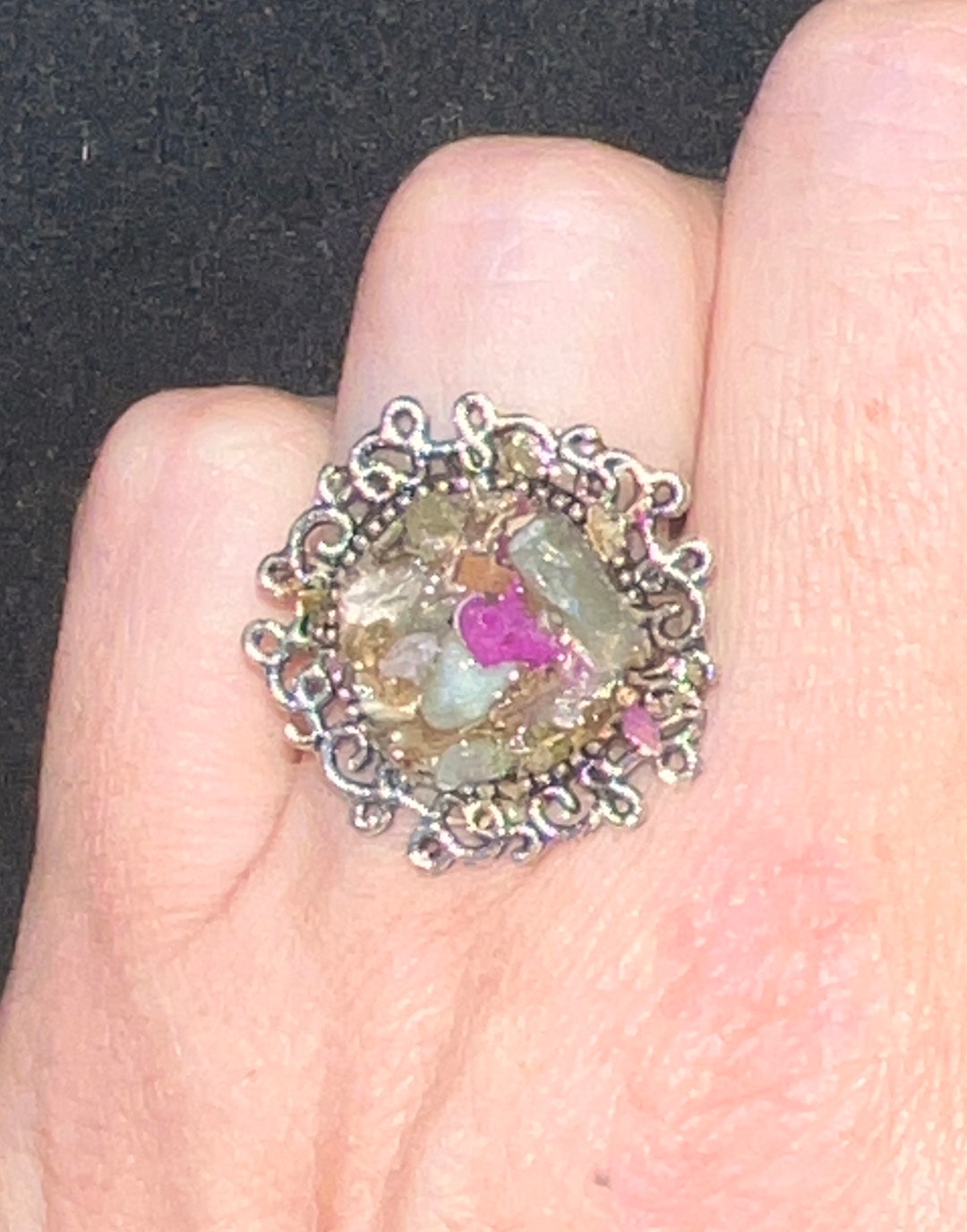 Good Luck Spell Ring/ Preserved Good Luck Spell Ring/ Spell Etsy