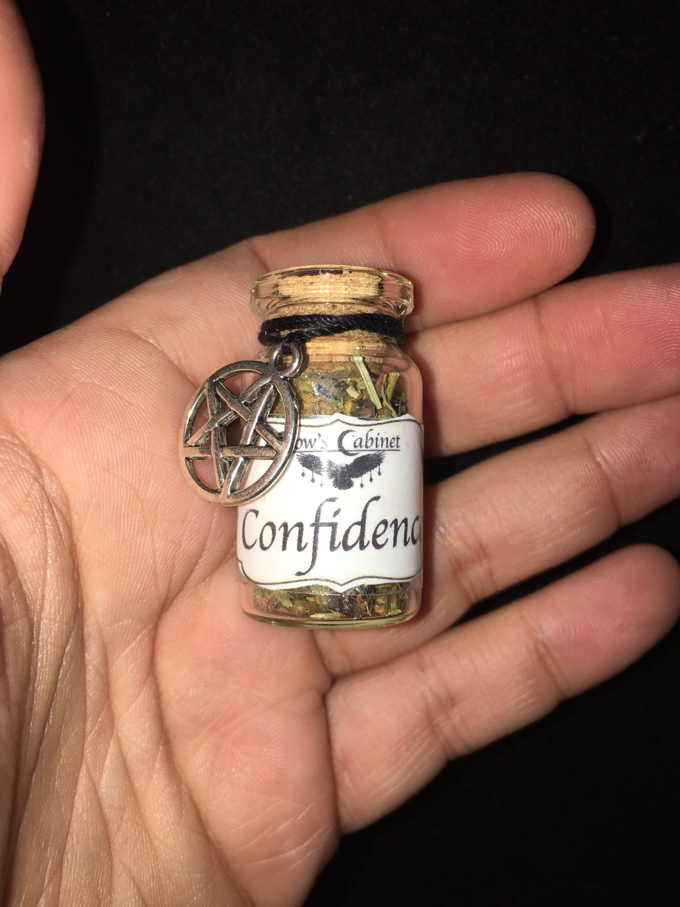 Confidence Pocket Spell/ Pocket Spell Vial / Confidence Spell Etsy UK