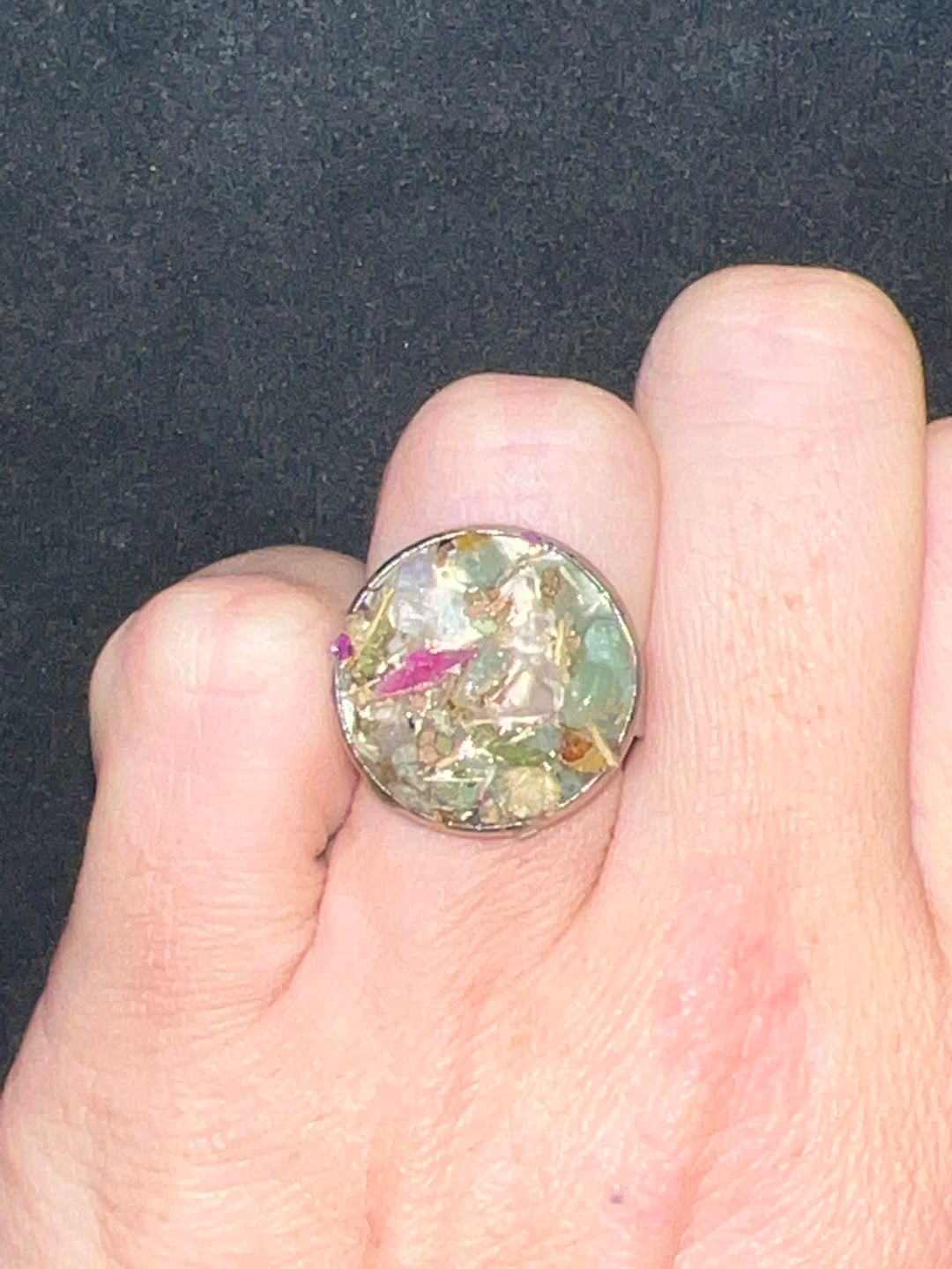 Good Luck Spell Ring/ Preserved Good Luck Spell Ring/ Spell Ring/ Good