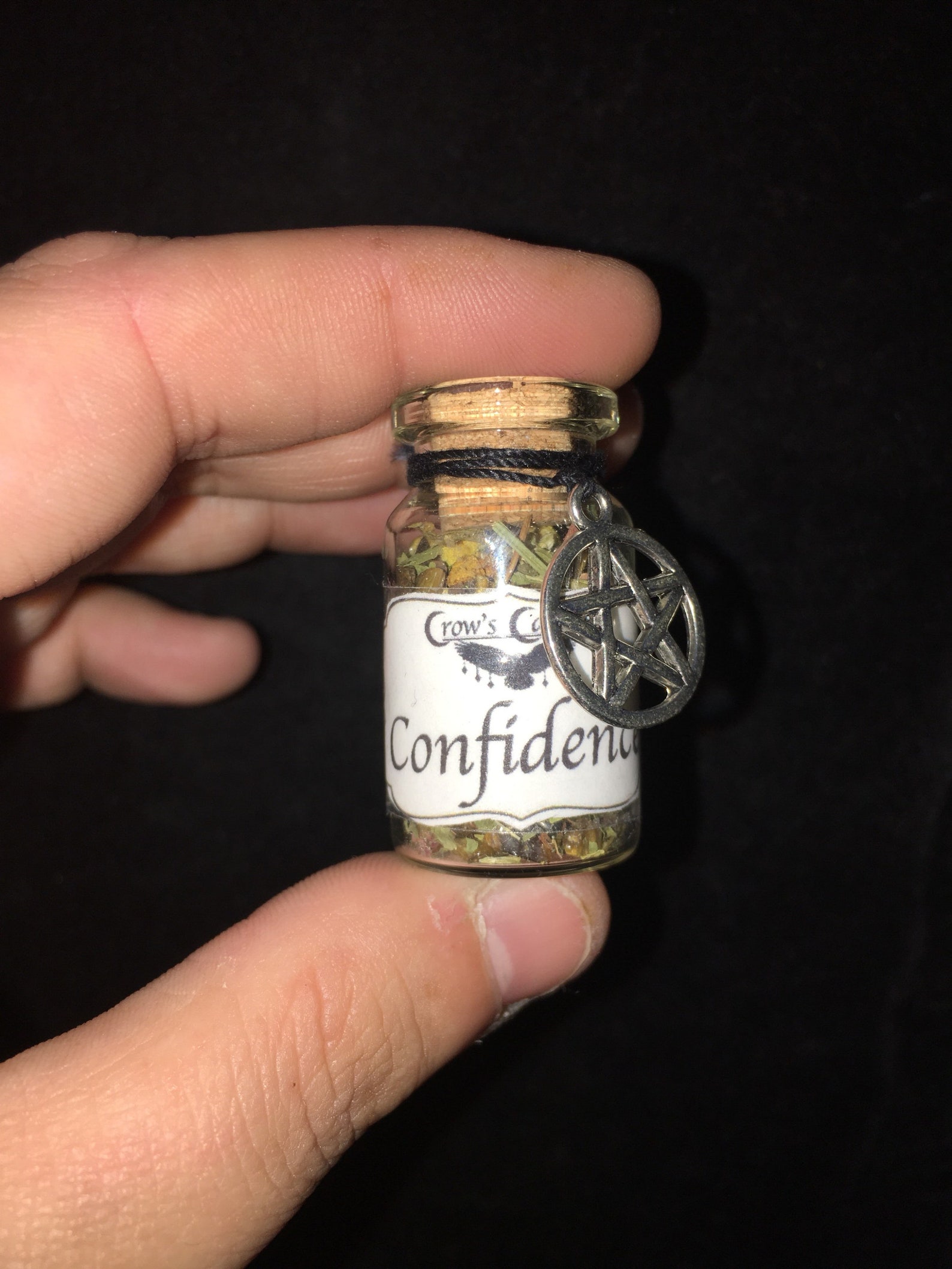 Confidence Pocket Spell/ Pocket Spell Vial / Confidence Spell Etsy