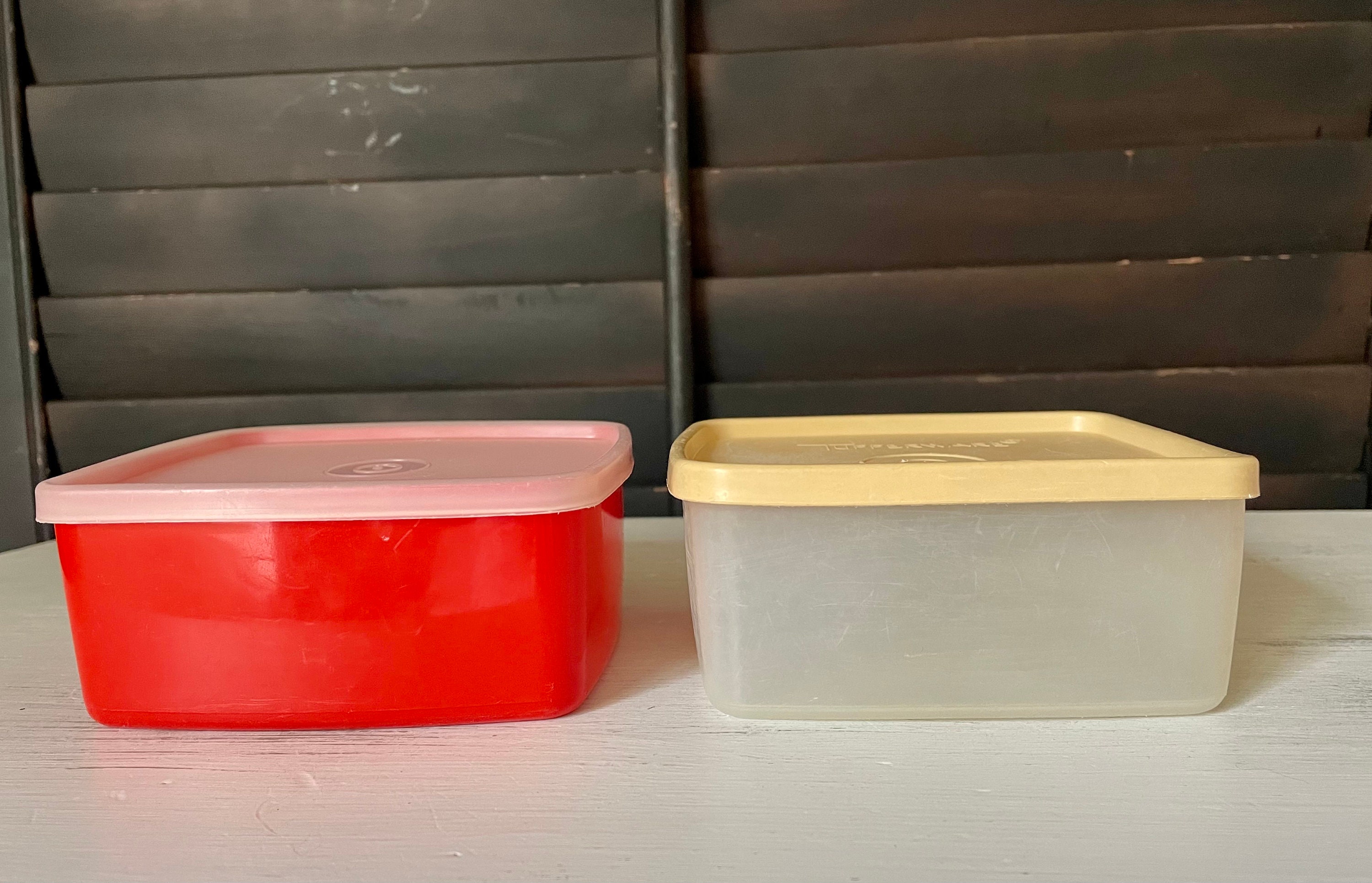 Tupperware Storage Containers With Lids 311 310set of Etsy