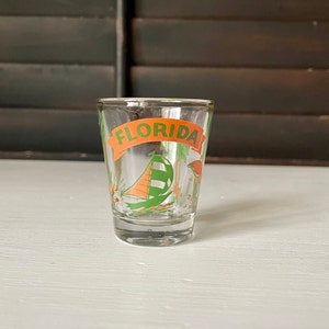 Florida Souvenir Vintage Shot Glass