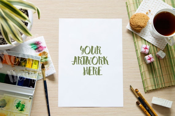 Creative Desktop Stock Photography Product Mockup