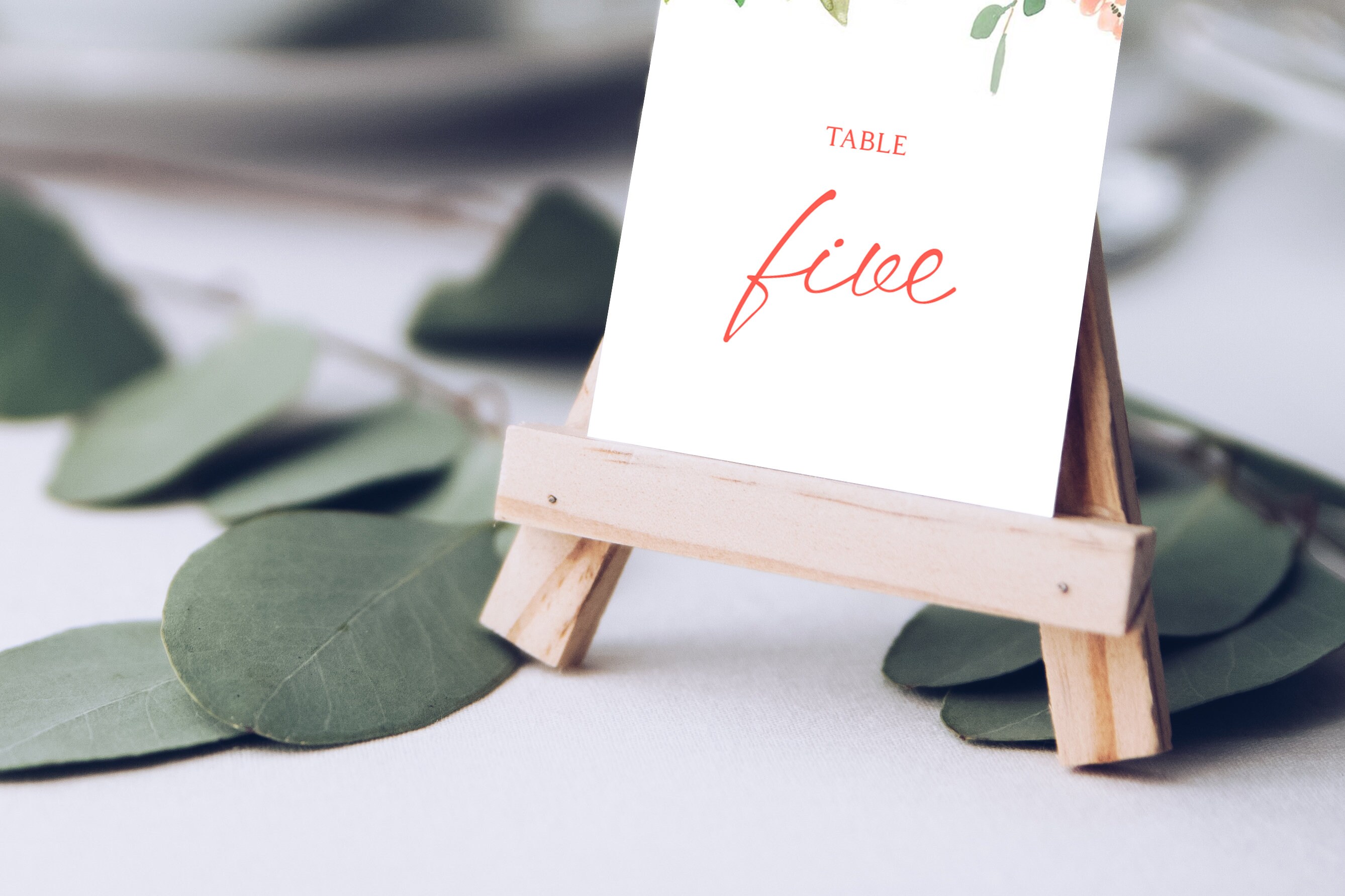 Download Table Number Mockup / Place Card Mockup / Wedding Card Mockup | Etsy