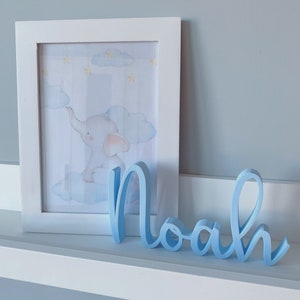 Nursery Name Baby Girl Boy Gift 1st Birthday Newborn Welcome to the World Name Sign Shelf Freestanding Born 2021 Bedroom Decoration letters