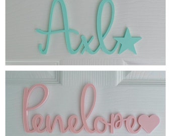 Princess door sign Personalized hanging Door Sign Baby gift Baby name sign Baby Sleeping Sign ,Personalized Baby Gift Baby Girl gift