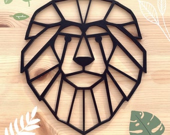 Wall Decor Animal Shape Lion Jungle Themed Nursery