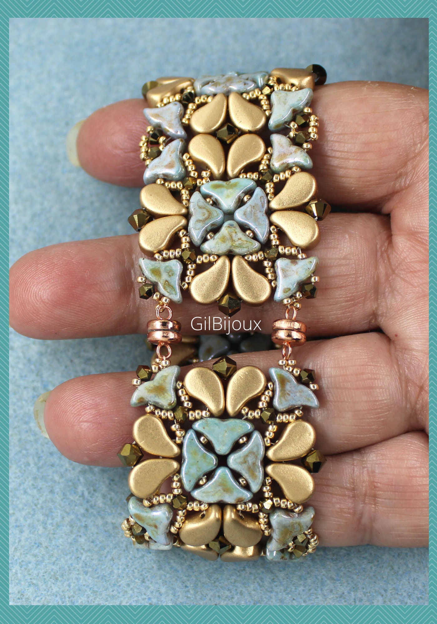 DIY Beading Bracelet Tutorial With Helios Par Puca Aisha Etsy