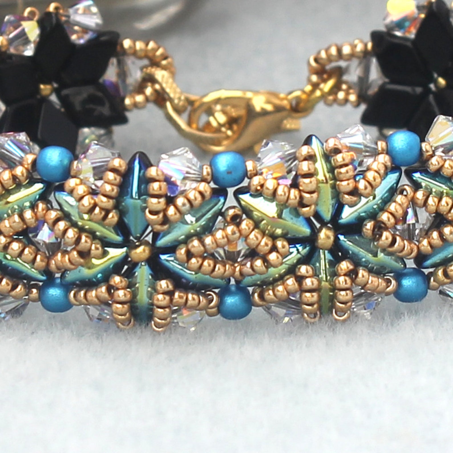 Tutorial Bracelet Hana Beading Tutorials and Patterns Etsy