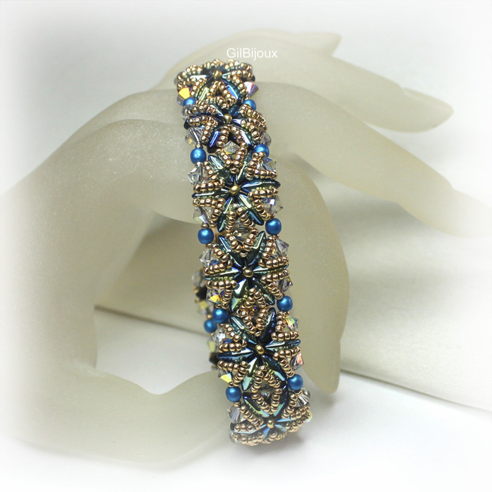 Tutorial Bracelet Hana Beading Tutorials and Patterns Etsy