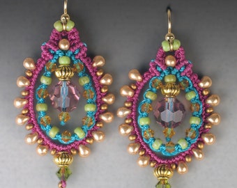 Shambala Earrings Tutorial