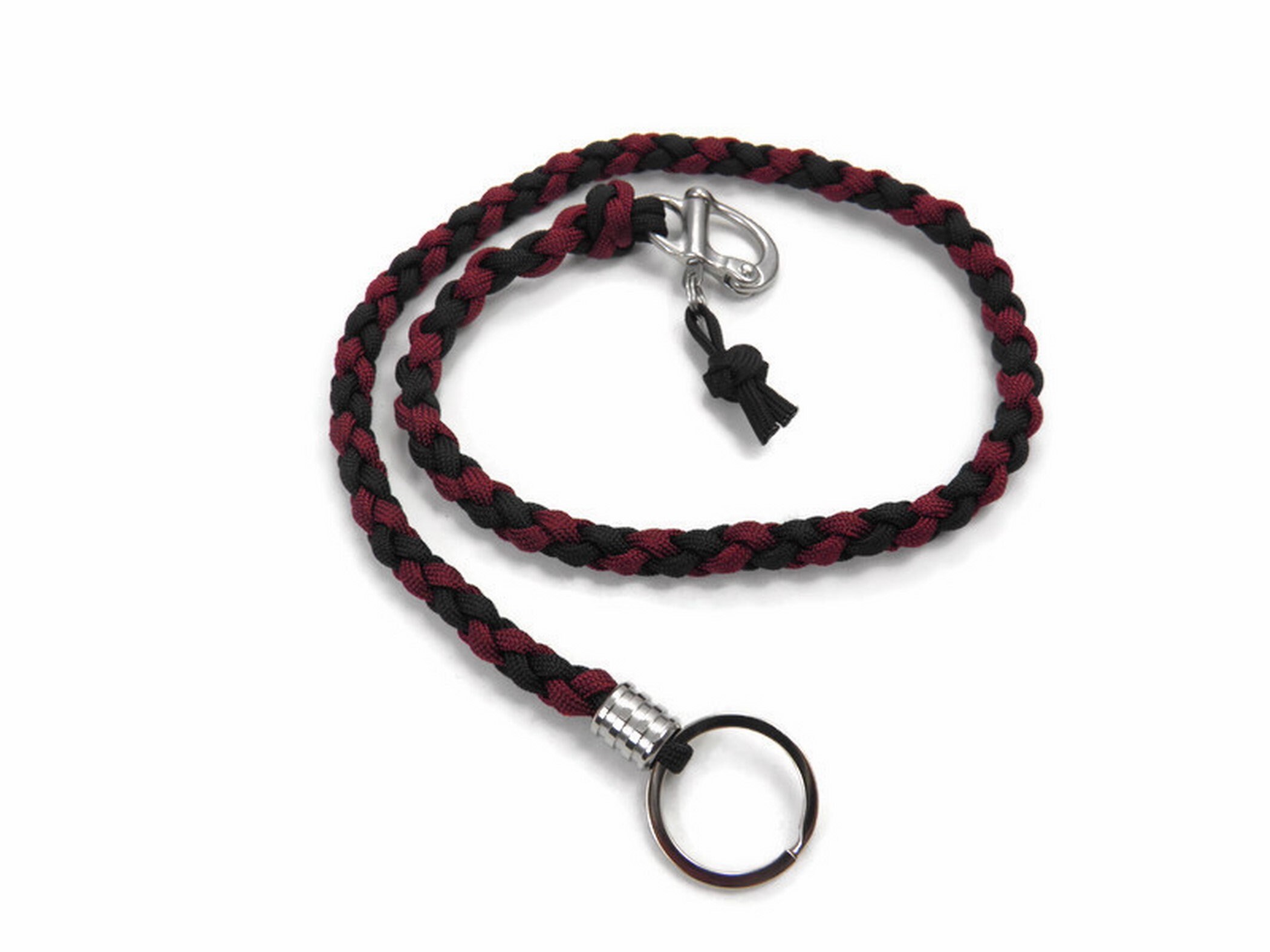 Wallet Chain Made of US Paracord Handmade Stainless Steel With