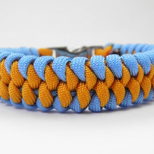 Bracelet made of US Paracord-Mated Snake-Free Color Choice-Handmade image 2