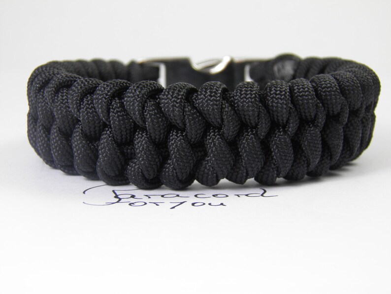 Bracelet made of US Paracord-Mated Snake-Free Color Choice-Handmade image 3