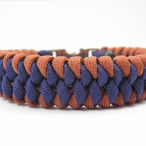 Bracelet made of US Paracord-Mated Snake-Free Color Choice-Handmade image 1