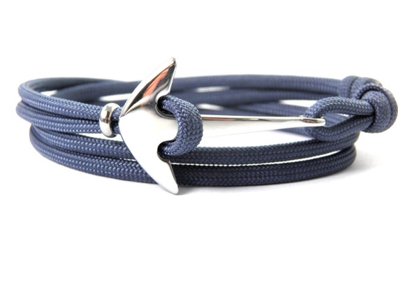 mujeres cadena-acero inoxidable ancla-surfista Paracord hombres o Segler cadena-regulable