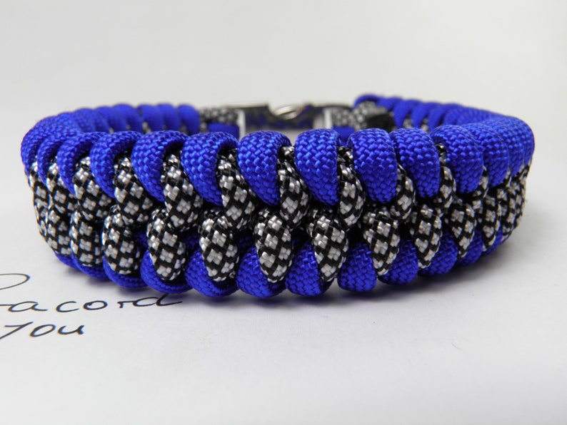 Bracelet made of US Paracord-Mated Snake-Free Color Choice-Handmade image 8