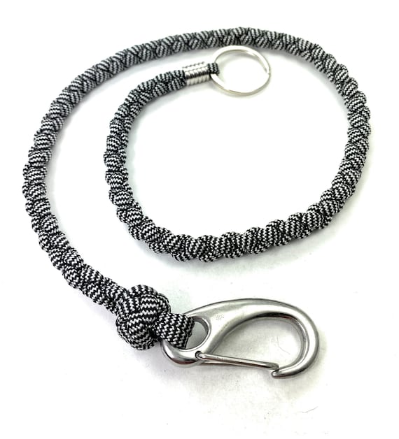 Wallet Chain Made of US Paracord Handmade Stainless Steel
