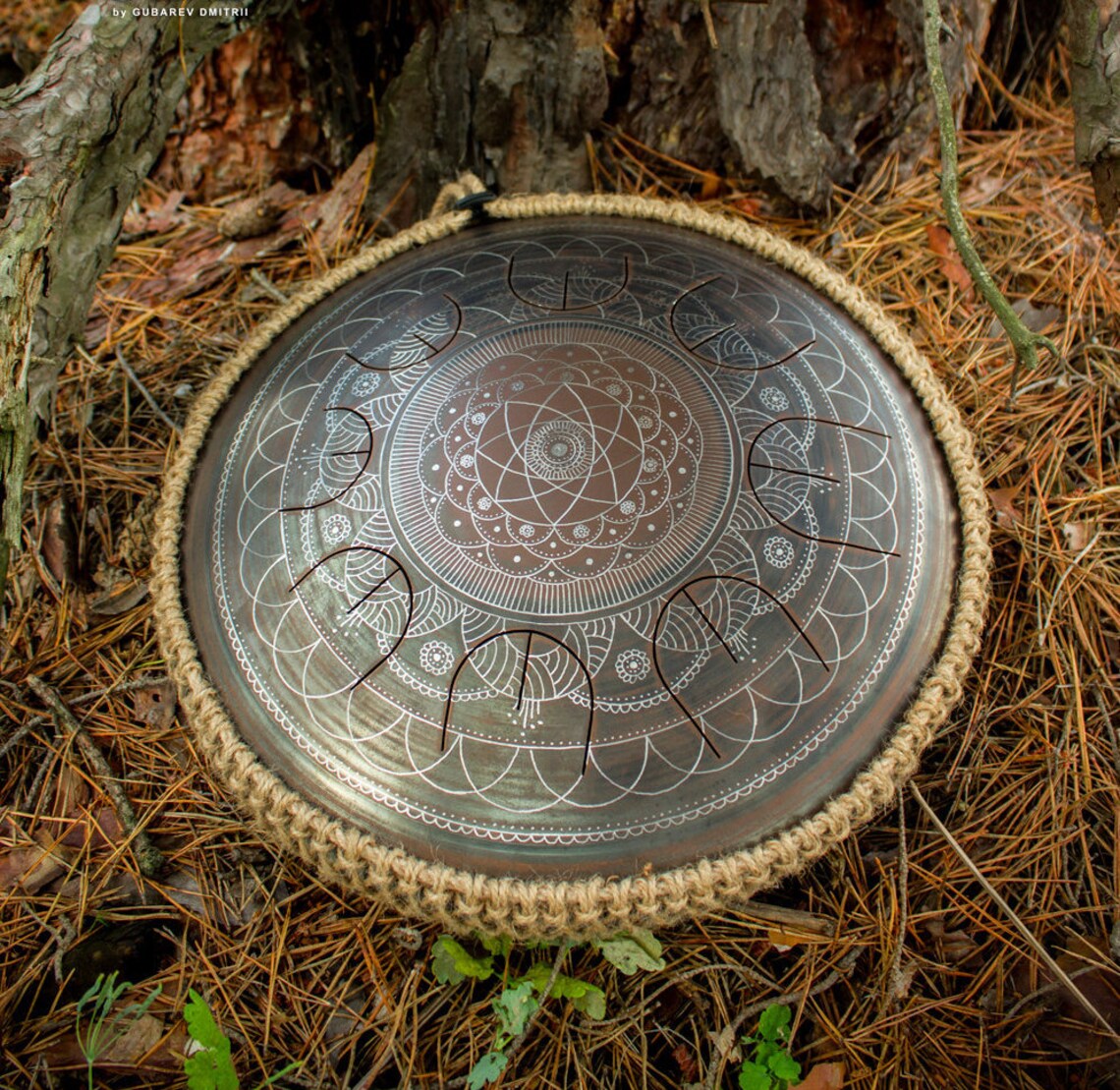 Steel Tongue Drum GUBAREV Drum MINI Overtone Etsy